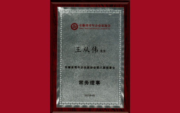 公司董事、副總經(jīng)理王從偉先生被增選為省青年企業(yè)家協(xié)會(huì)常務(wù)理事